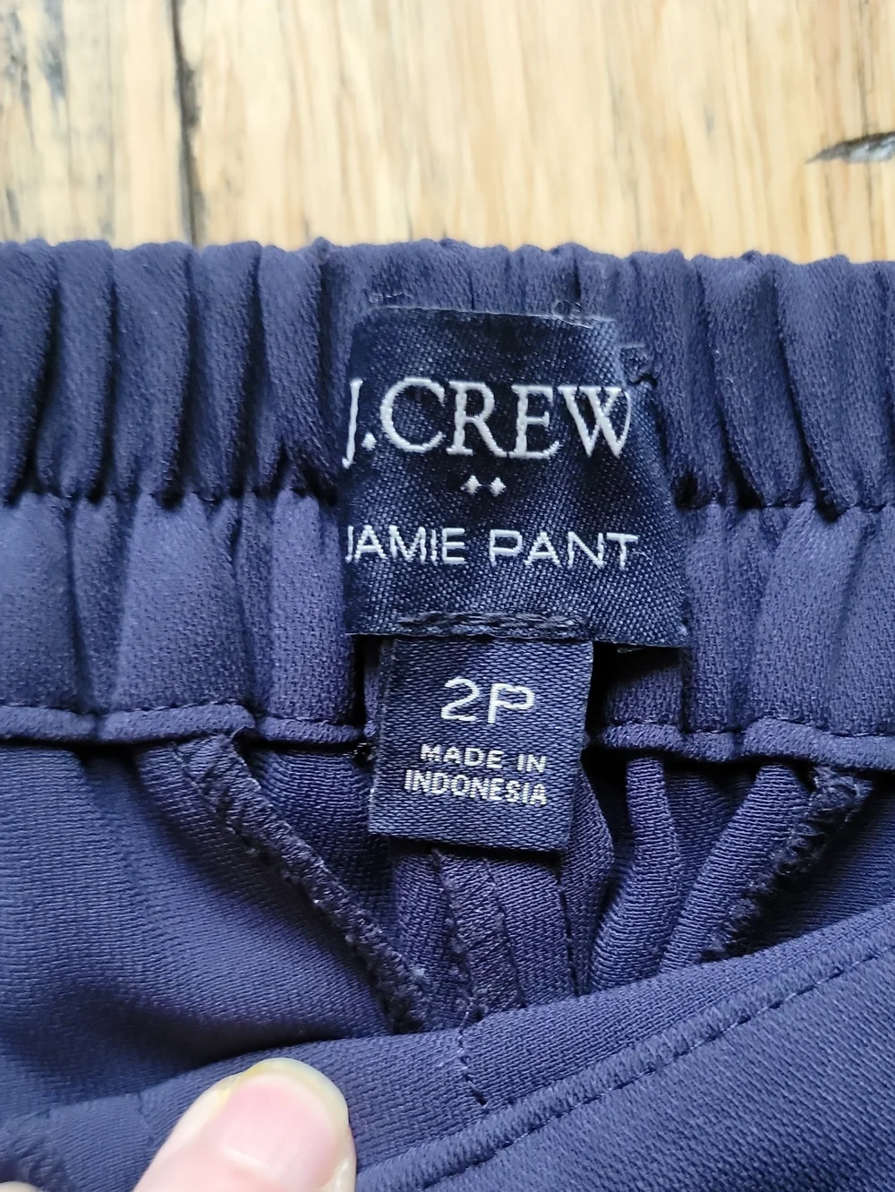J Crew Navy Dress Pants - Classic Tailored Fit Cropped